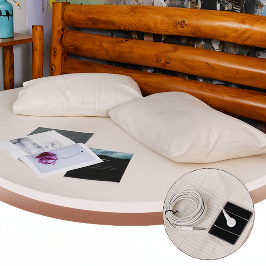 Premium Conductive Grounding Sheet – Fitted Earthing Bed Sheet Single & Double Sizes