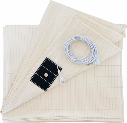 Premium Conductive Grounding Sheet – Fitted Earthing Bed Sheet Single & Double Sizes