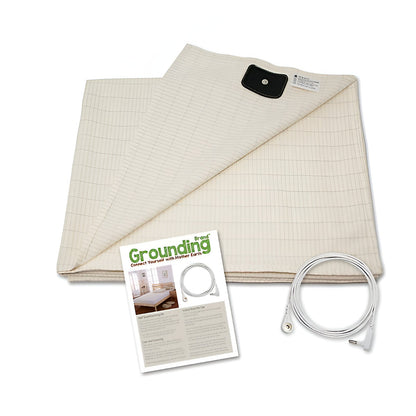 Premium Conductive Grounding Sheet – Fitted Earthing Bed Sheet Single & Double Sizes
