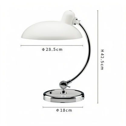 NostaChic | Adjustable Vintage Iron Dome Table Lamp for Desk & Reading Corners