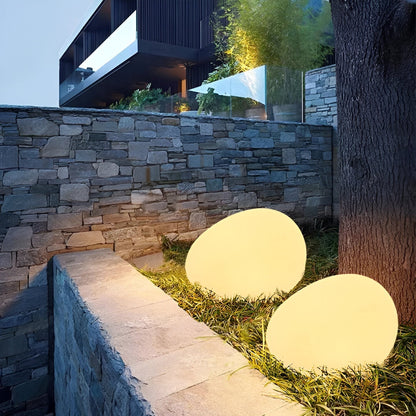 PebbleLED Garden Stone Lights – Solar-Powered Outdoor Lighting with Remote Control | IP65 Waterproof