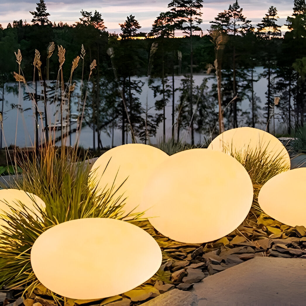 PebbleLED Garden Stone Lights – Solar-Powered Outdoor Lighting with Remote Control | IP65 Waterproof