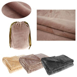 Cordless Electric Heated Blanket | USB Rechargeable Flannel Heating Throw