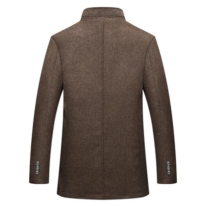 Kenneth Classic Wool Coat - The Essence of Modern Elegance