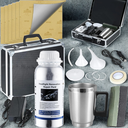 Headlight Restoration Kit | ClearVision | Car Headlight Repair & Polishing System