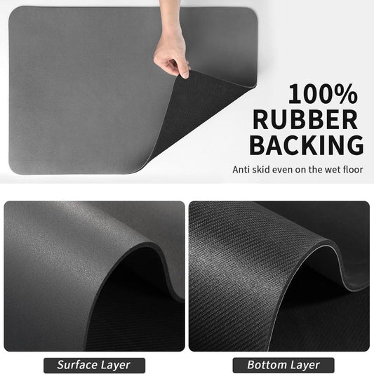 Quick-Dry Kitchen Draining Mat – Ultra Absorbent & Hygienic Diatomite Dish Mat