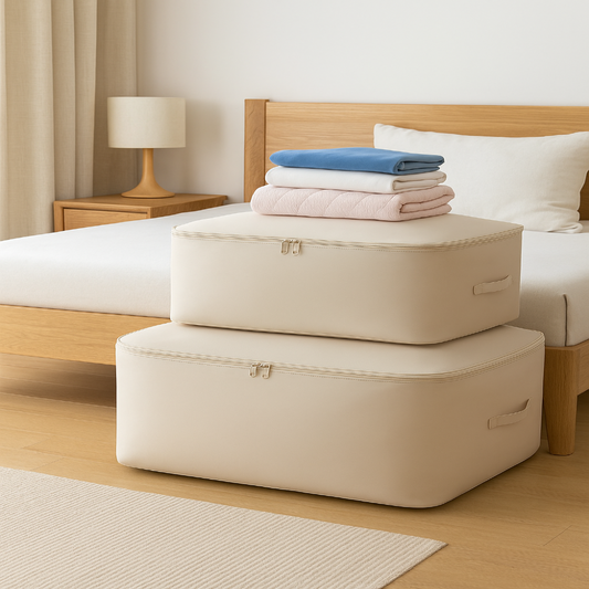 Compression Storage Bags – Space-Saving Travel & Home Vacuum-Free Organisers