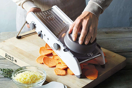ProSlice Mandoline Vegetable Slicer – Adjustable Stainless Steel Blades for Precision Cutting