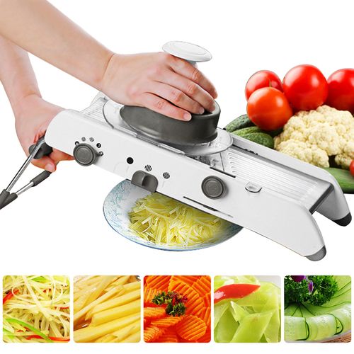 ProSlice Mandoline Vegetable Slicer – Adjustable Stainless Steel Blades for Precision Cutting