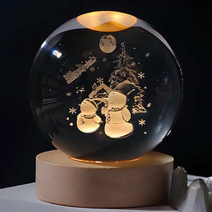 SolarSphere – Crystal Solar System with LED Lighting | Educational & Decorative Gift