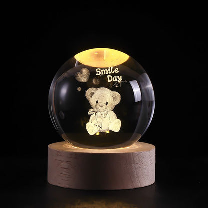 SolarSphere – Crystal Solar System with LED Lighting | Educational & Decorative Gift
