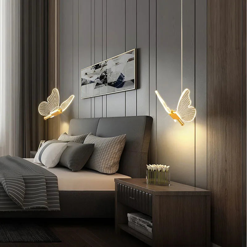 ButterflyGlow - LED Pendant Lights in Butterfly Shape