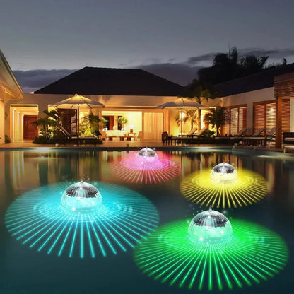 Solar-Powered Floating Lamp – Colour-Changing LED Pool Light