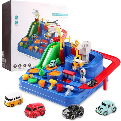 Car Adventure – City Driving Brain-Training Toy for Kids | Educational Playset with 8 Challenges