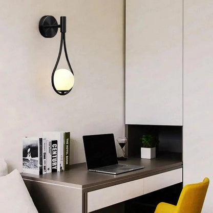 LumaNord Minimalist Nordic LED Wall Light – Modern Industrial Design in Black or Gold