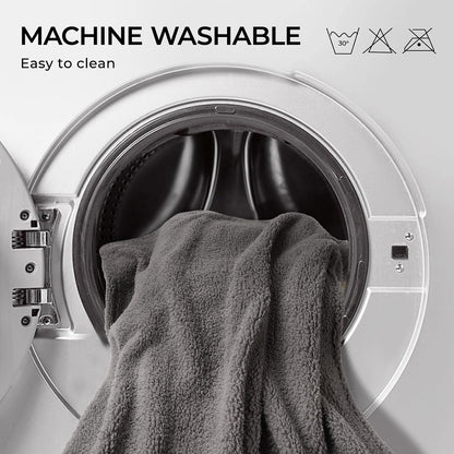 LoveGuard – Waterproof Couples Blanket | Ultra-Soft Sherpa Comfort & Spill-Proof Protection