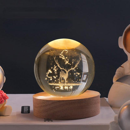 SolarSphere – Crystal Solar System with LED Lighting | Educational & Decorative Gift