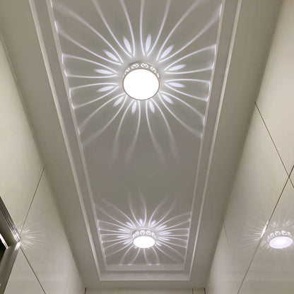 LumiForm – Minimalist LED Ceiling Light with Soft Warm Glow