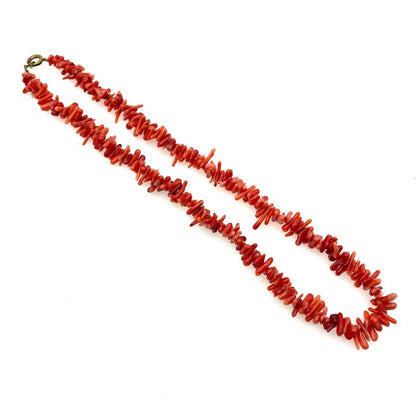 Lunaria – Trendy Women’s Red Coral Necklace