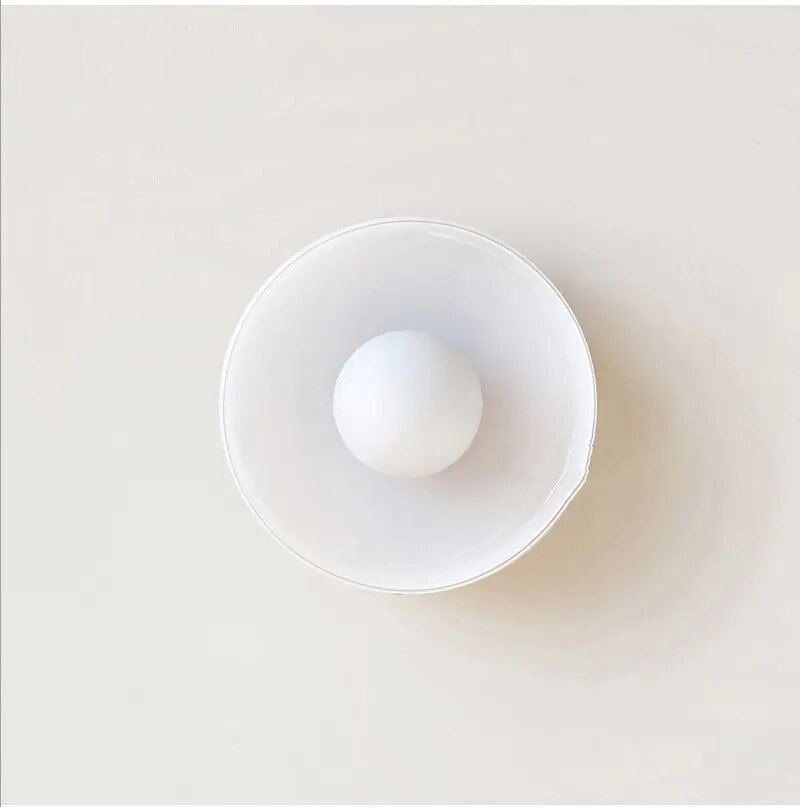 GlassGlow Nordic Ceiling Light – Minimalist Glass Pendant for Modern Interiors