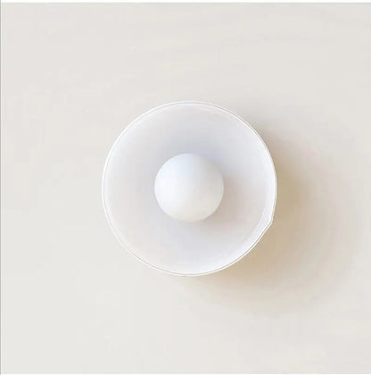 GlassGlow Nordic Ceiling Light – Minimalist Glass Pendant for Modern Interiors