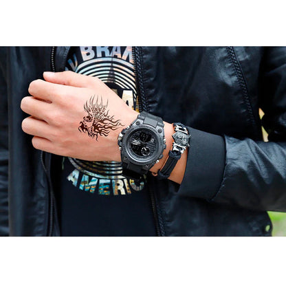 TitanGuard Military Men's Watch – Rugged Multifunctional Analog & Digital Timepiece