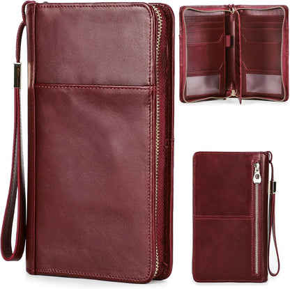 Bonny | Luxury Top Grain Leather Passport Holder | RFID Secure