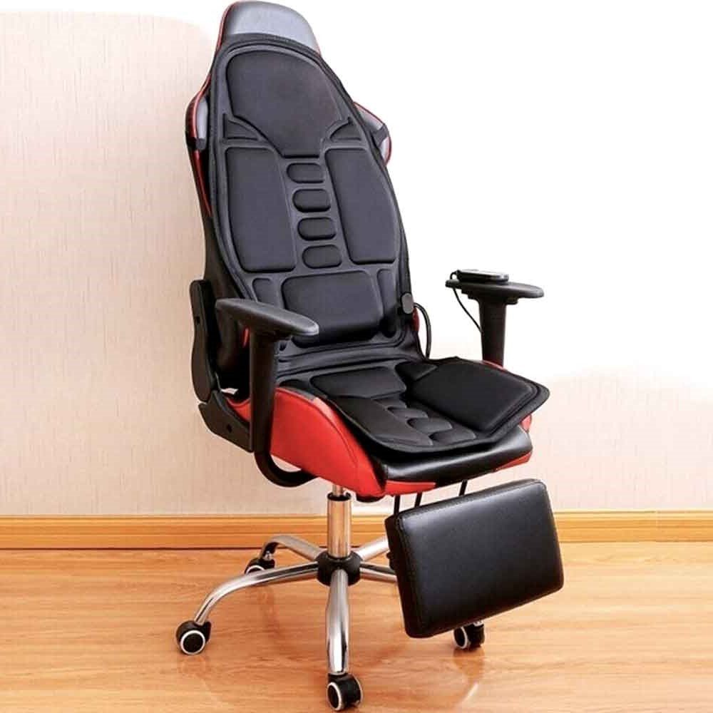 8-Mode Heated Massage Chair Pad for Back, Neck & Full-Body Relaxation – Perfect for Car & Home