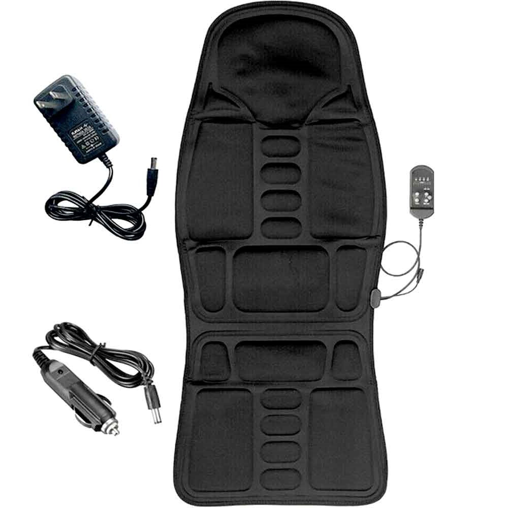 8-Mode Heated Massage Chair Pad for Back, Neck & Full-Body Relaxation – Perfect for Car & Home