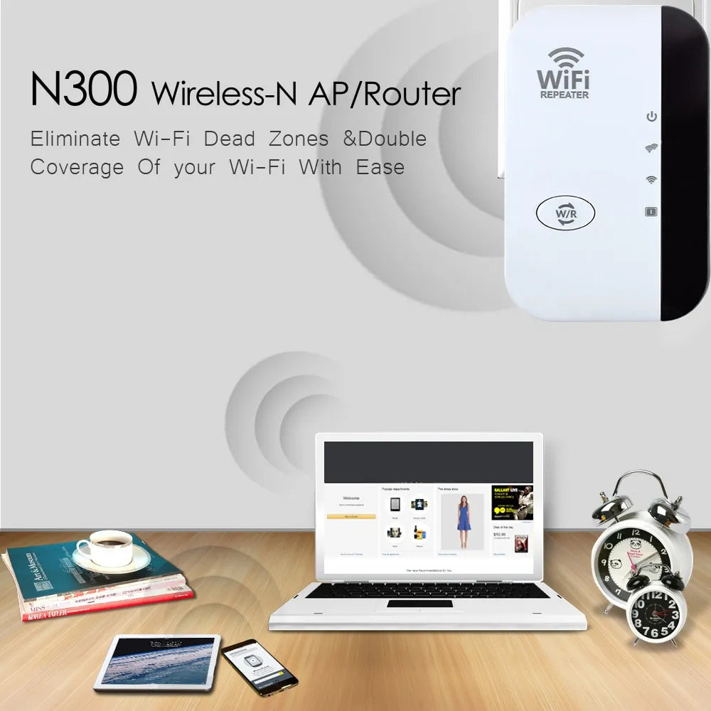 WiFiMax Booster – Powerful External WiFi Signal Extender for Whole-Home Coverage