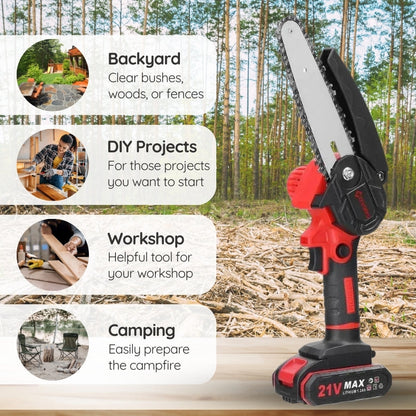 Mini Upgraded Cordless Chainsaw