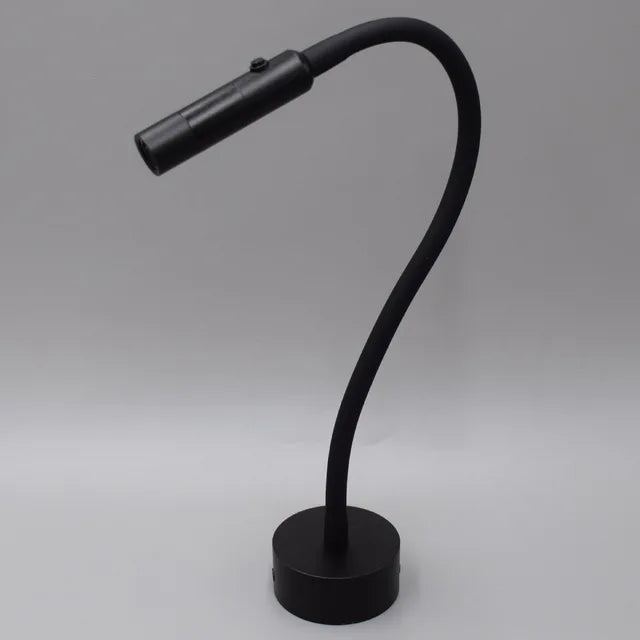 SleekGlow – Minimalist LED Reading Wall Lamp with Adjustable Arm