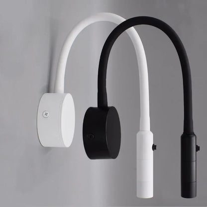 SleekGlow – Minimalist LED Reading Wall Lamp with Adjustable Arm