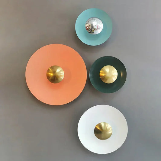 ColorBurst – Modern Round LED Lamp with Adjustable Lighting & Multiple Colours