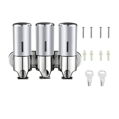 Modern Wall-Mounted Soap Dispenser – Stylish Bathroom Accessory for Liquid Soap, Lotion or Sanitiser