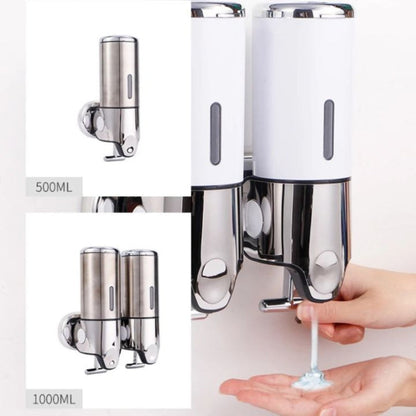 Modern Wall-Mounted Soap Dispenser – Stylish Bathroom Accessory for Liquid Soap, Lotion or Sanitiser