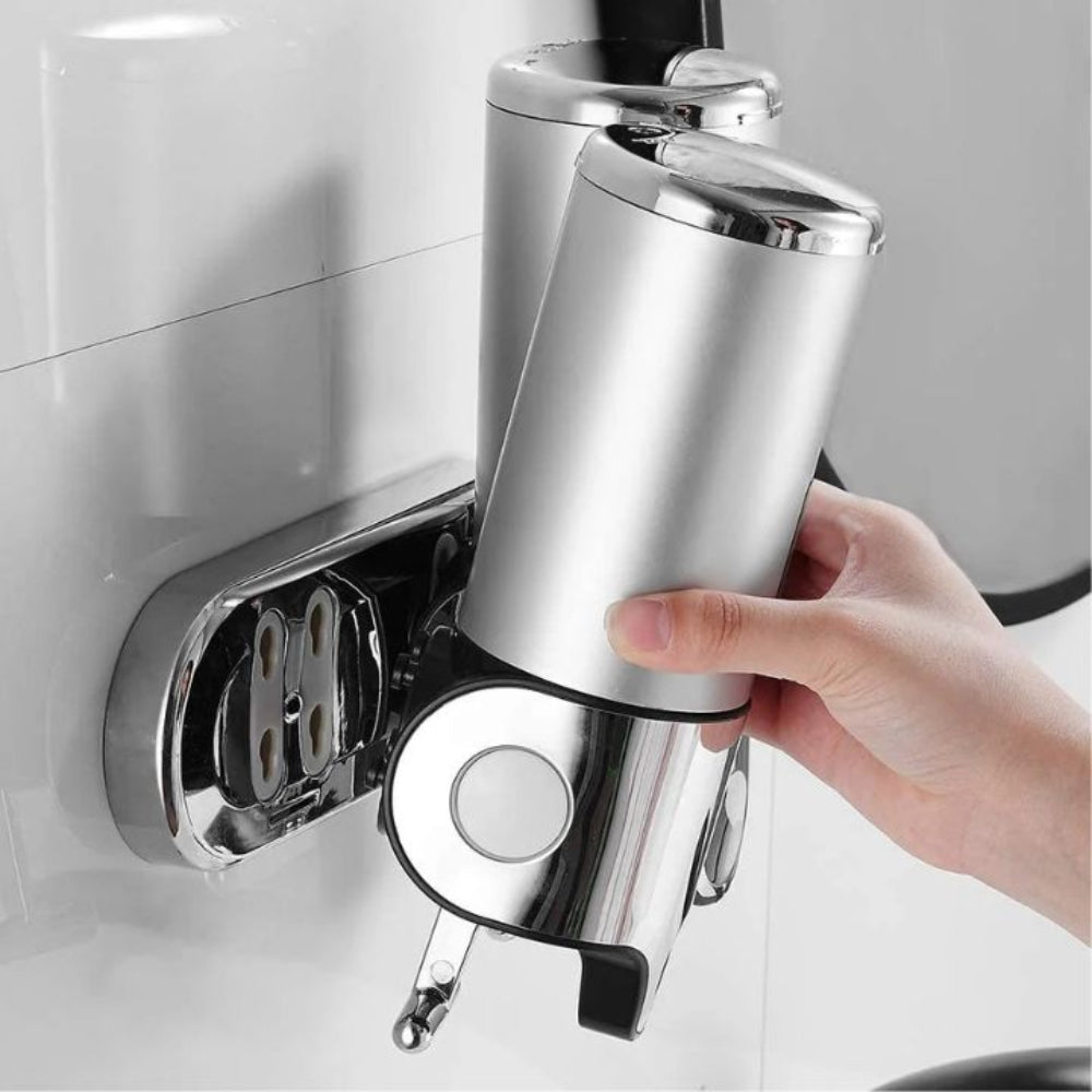 Modern Wall-Mounted Soap Dispenser – Stylish Bathroom Accessory for Liquid Soap, Lotion or Sanitiser