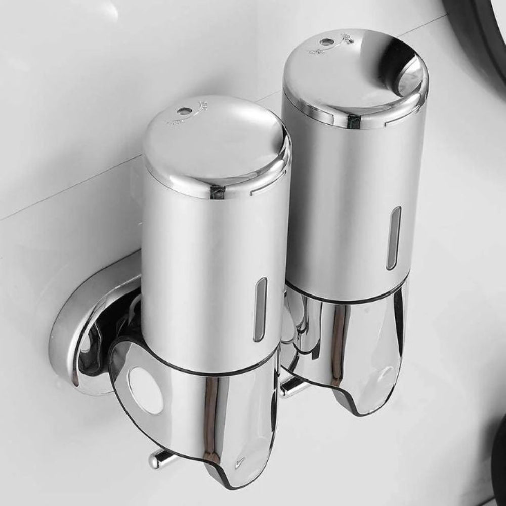 Modern Wall-Mounted Soap Dispenser – Stylish Bathroom Accessory for Liquid Soap, Lotion or Sanitiser