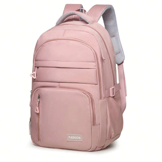 Waterproof Pink Girls Backpack with Laptop Compartment – Stylish & Practical School Bag
