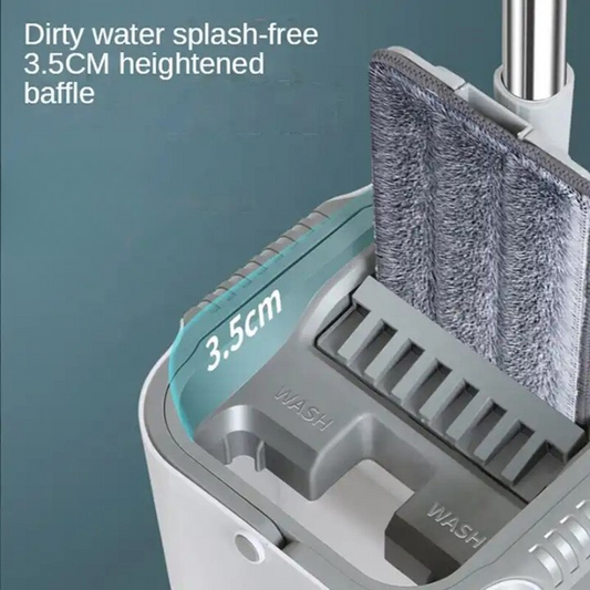 Ultimate 360° Mop & Bucket Set with Aluminum Handle