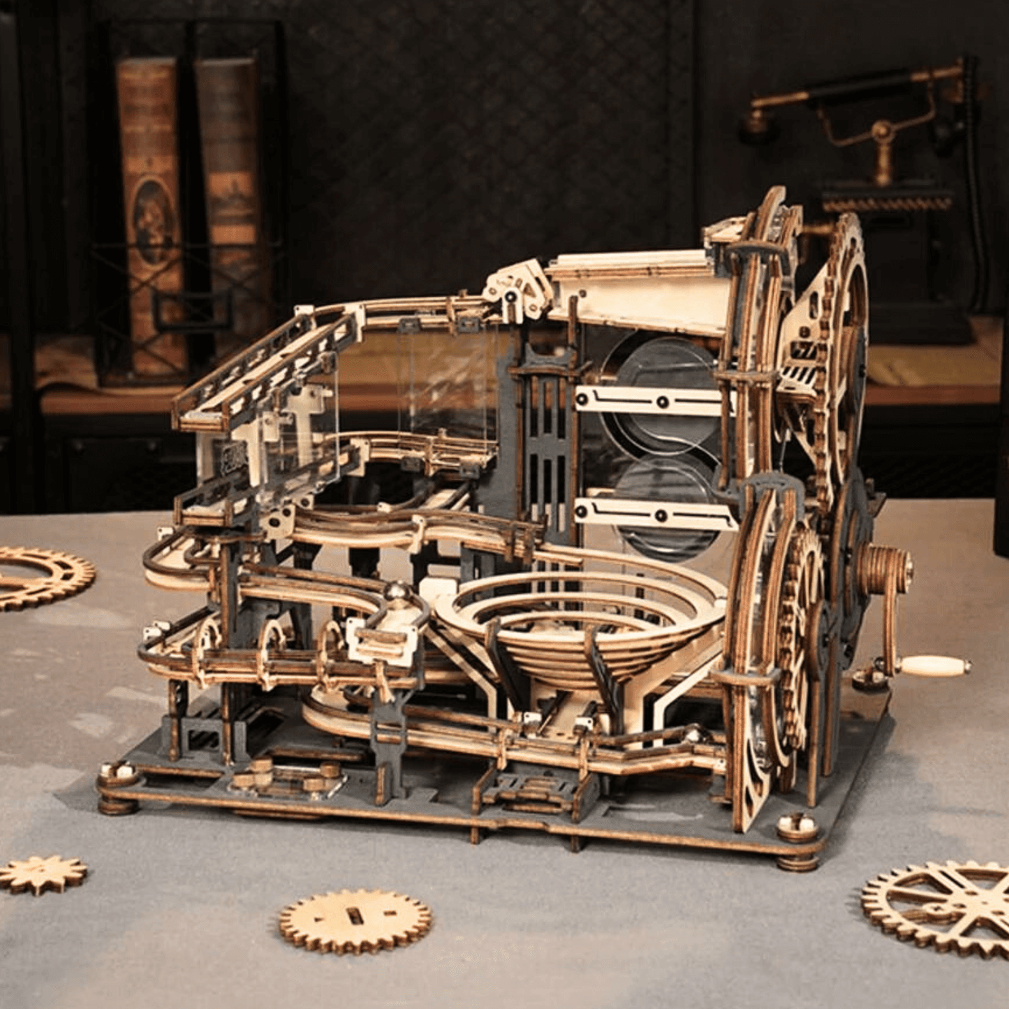 Marble Run Night City 2.0 | Innovative Glow-in-the-Dark Track for Endless Fun