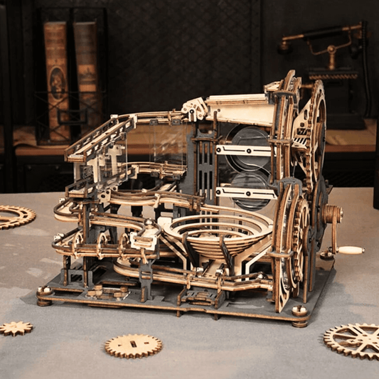 Marble Run Night City 2.0 | Innovative Glow-in-the-Dark Track for Endless Fun