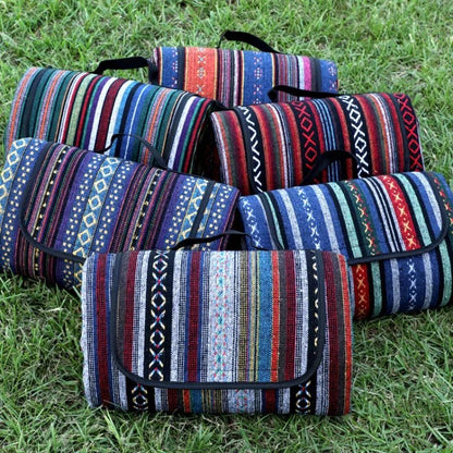 OutdoorBlanket | Waterproof Picnic Blanket with Ethnic Design for Camping & Trips