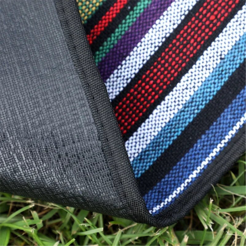 OutdoorBlanket | Waterproof Picnic Blanket with Ethnic Design for Camping & Trips