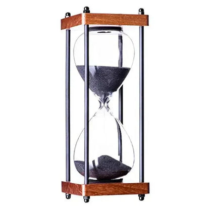 60-Minute Sand Timer – Elegant Hourglass for Time Management & Décor