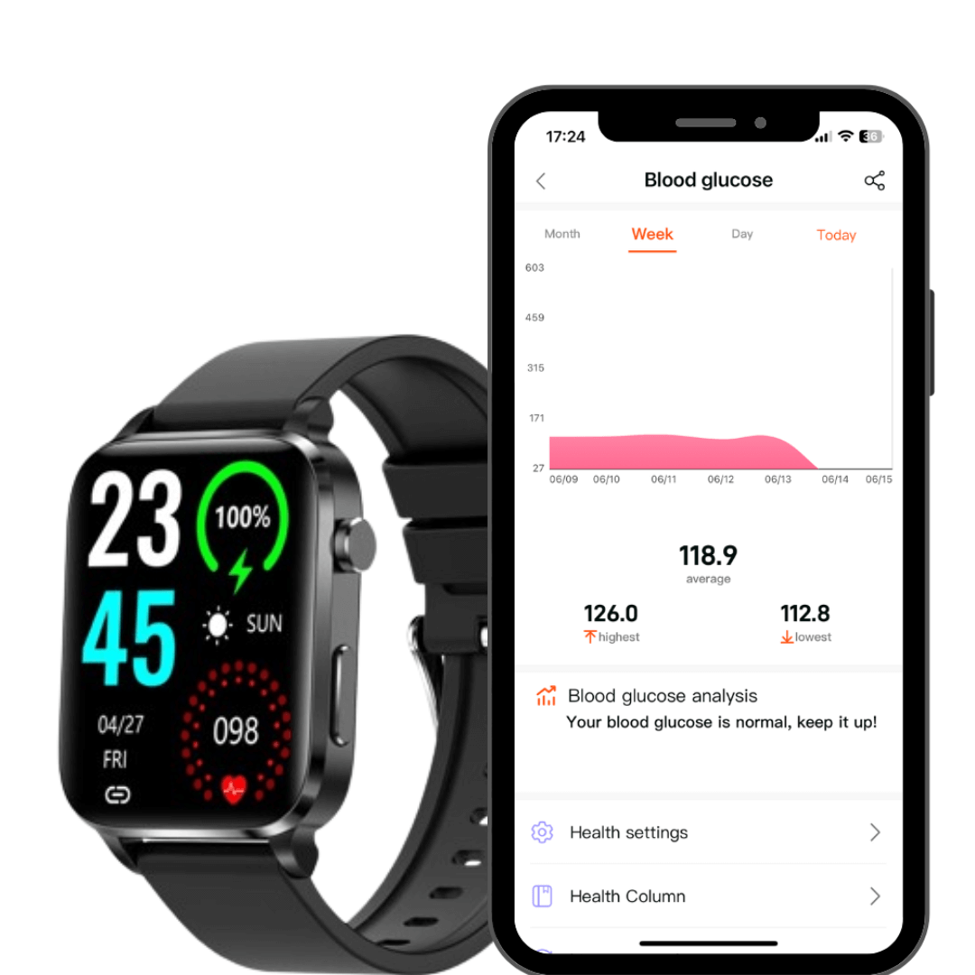 SugaCare Pro | Painless Blood Sugar Monitor & Laser Therapy