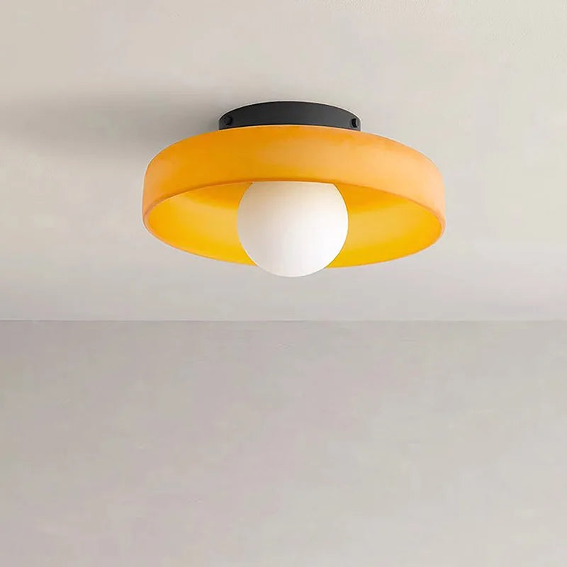 GlassGlow Nordic Ceiling Light – Minimalist Glass Pendant for Modern Interiors