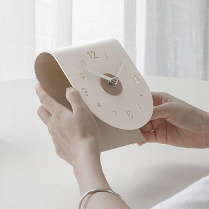 SilentoChrono Silent Desk Clock – Minimalist Modern Design for Study Rooms & Offices