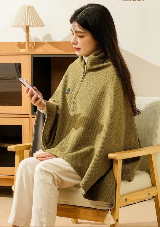 CozyHeat Portable Heated Blanket – USB-Powered Travel Throw with Fast Warming Fleece