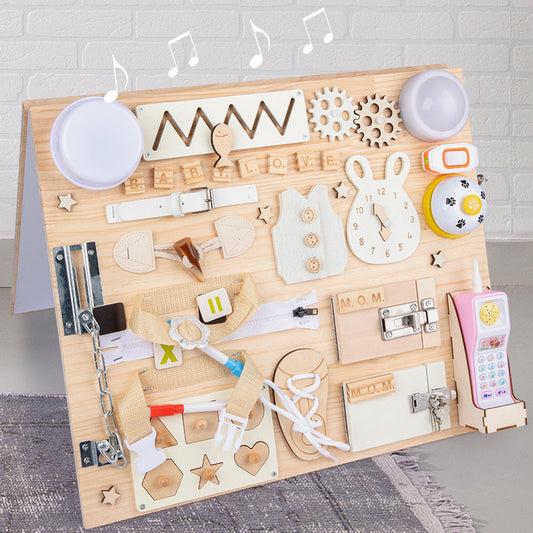 PlayDomus – Educational Activity Board with Drawing Table for Kids